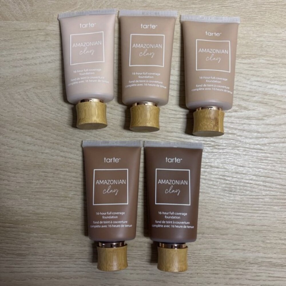 Tarte Amazonian Clay 16-Hour Full Coverage Foundation | NEW W/O BOX | Pick Shade